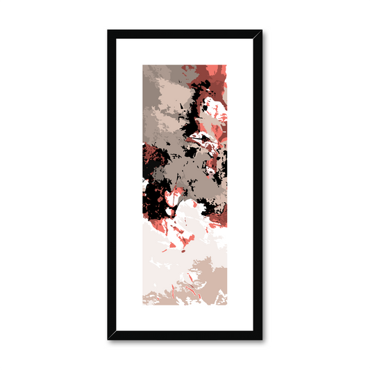 Framed Graphic Art Print, White Mat - 12x24 inches | FP-1130-7696