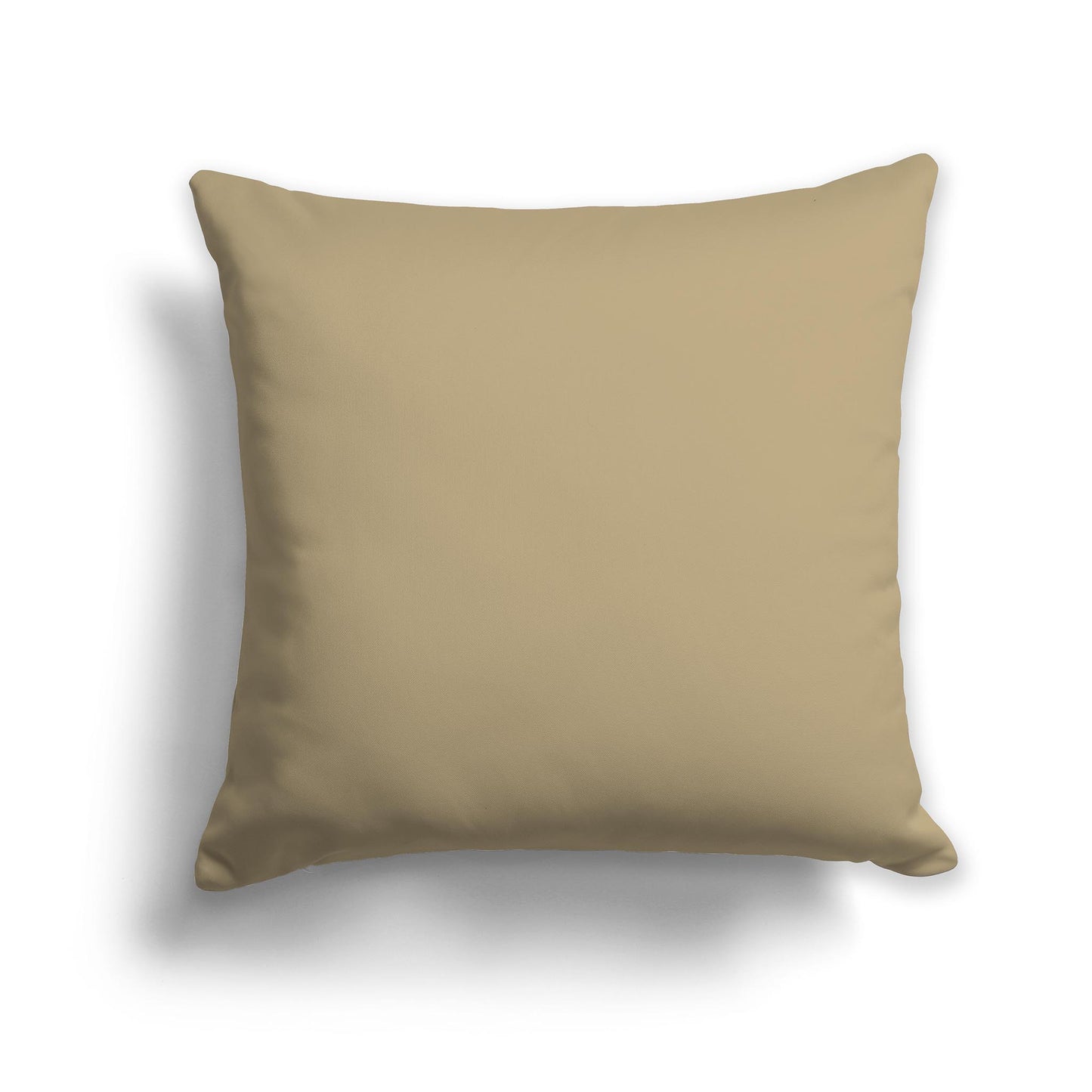 Square Throw Pillow in Solid Light Olive Green