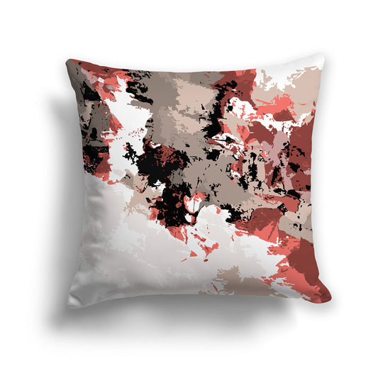 Square Throw Pillow featuring graphic art from the Rose Stone Collection