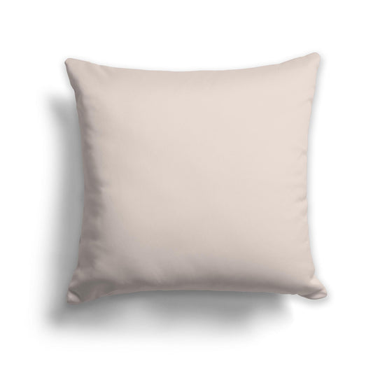 Square Throw Pillow in Solid Off-white