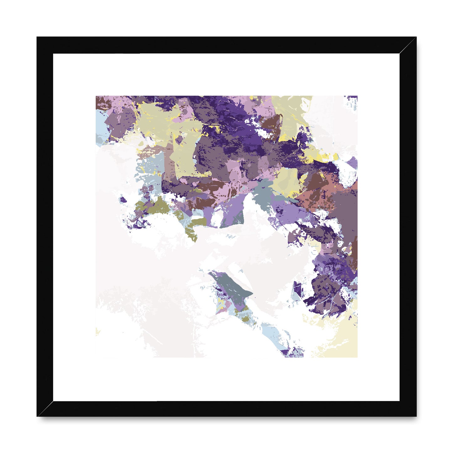 Framed Graphic Art Print, White Mat - 8x8 12x12 16x16 20x20 24x24 28x28 inches | FPS-1140-7693