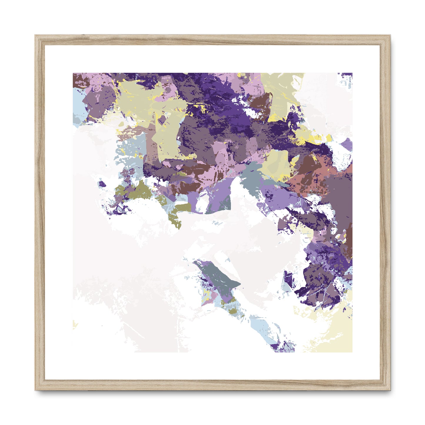 Framed Graphic Art Print, White Mat - 8x8 12x12 16x16 20x20 24x24 28x28 inches | FPS-1140-7693