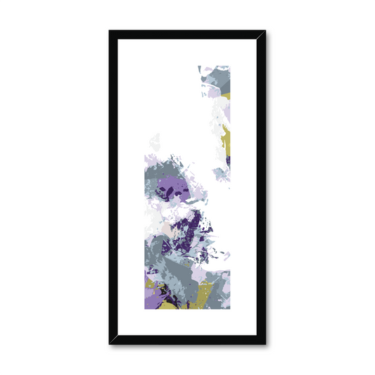 Framed Graphic Art Print, White Mat - 12x24 inches | FP-1140-7694