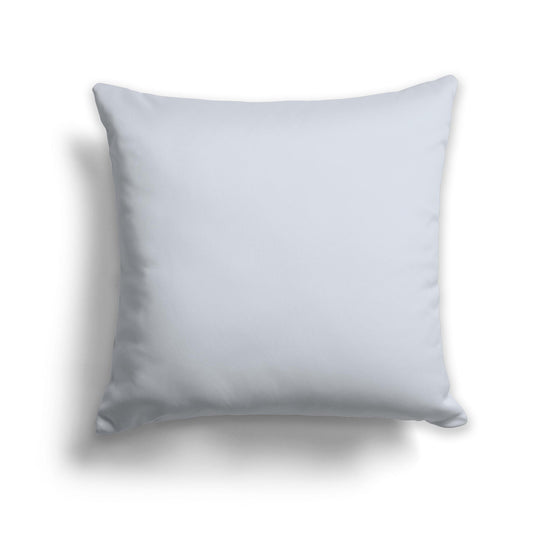Square Throw Pillow in Solid Grey