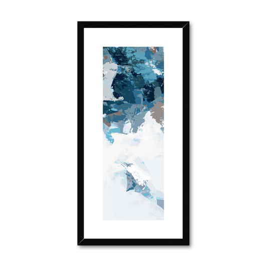 Framed Graphic Art Print, White Mat - 12x24 inches | FP-1150-7693