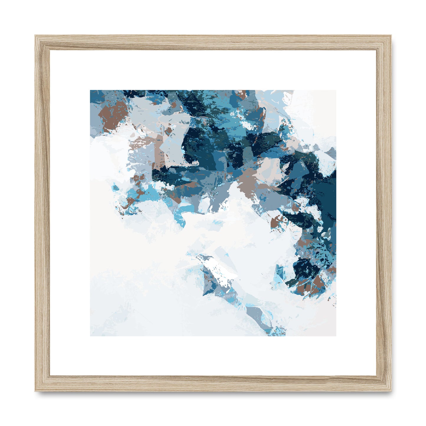 Framed Graphic Art Print, White Mat - 8x8 12x12 16x16 20x20 24x24 28x28 inches | FPS-1150-7693