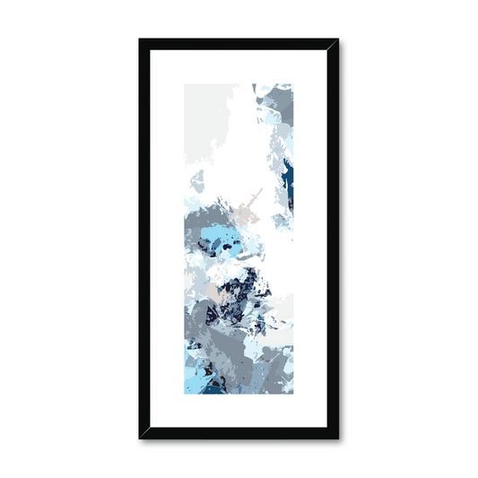 Framed Graphic Art Print, White Mat - 12x24 inches | FP-1150-7694