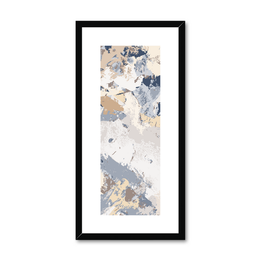 Framed Graphic Art Print, White Mat - 12x24 inches | FP-1160-7689
