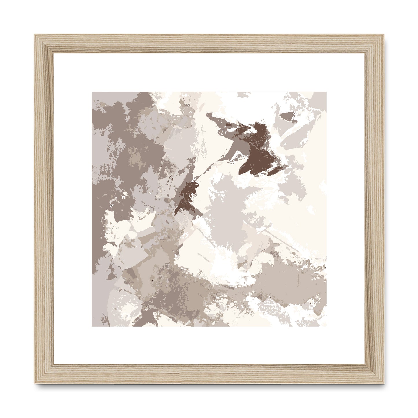Framed Graphic Art Print, White Mat - 8x8 12x12 16x16 20x20 24x24 28x28 inches | FPS-1160-7691