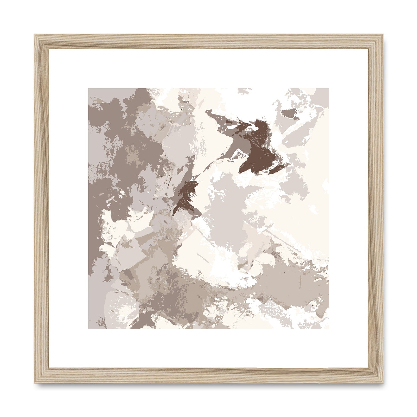 Framed Graphic Art Print, White Mat - 8x8 12x12 16x16 20x20 24x24 28x28 inches | FPS-1160-7691