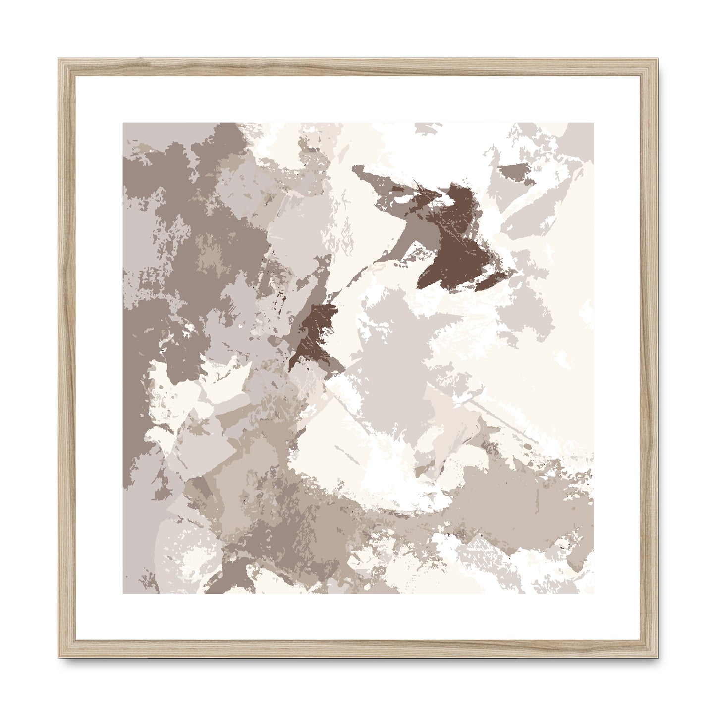 Framed Graphic Art Print, White Mat - 8x8 12x12 16x16 20x20 24x24 28x28 inches | FPS-1160-7691