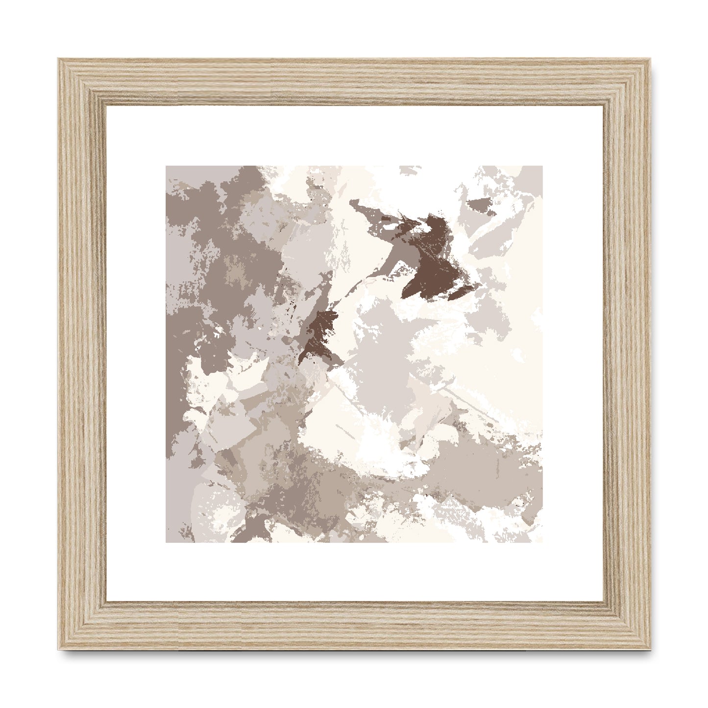 Framed Graphic Art Print, White Mat - 8x8 12x12 16x16 20x20 24x24 28x28 inches | FPS-1160-7691