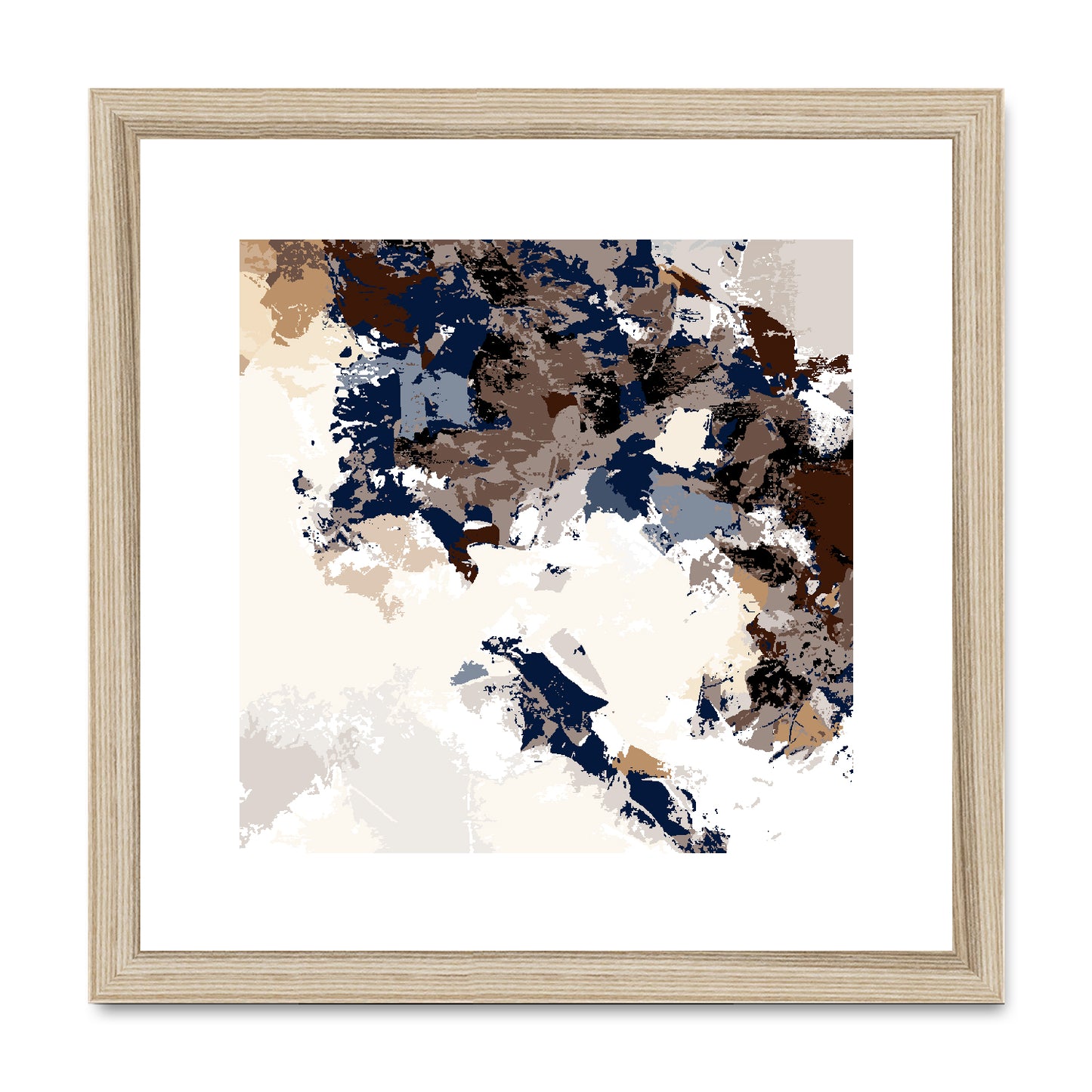 Framed Graphic Art Print, White Mat - 8x8 12x12 16x16 20x20 24x24 28x28 inches | FPS-1160-7693