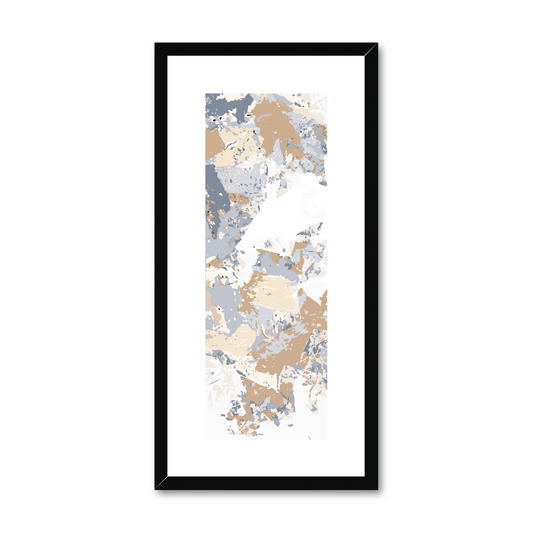Framed Graphic Art Print, White Mat - 12x24 inches | FP-1160-7695