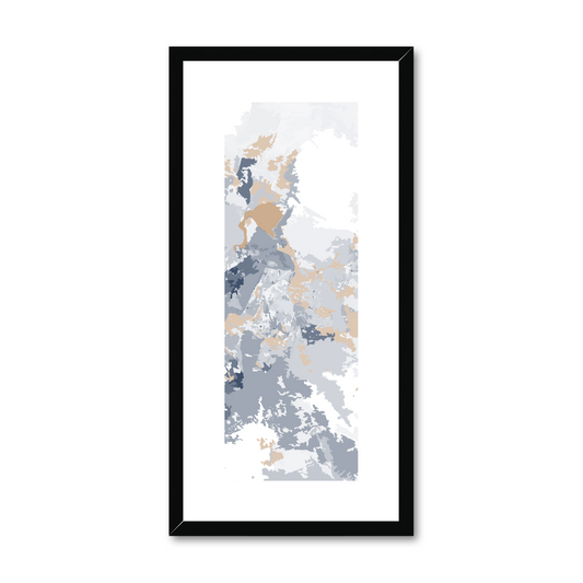 Framed Graphic Art Print, White Mat - 12x24 inches | FP-1160-7698