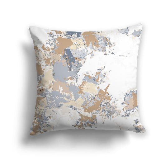 Square Throw Pillow featuring graphic art from the Morning Sky Collection