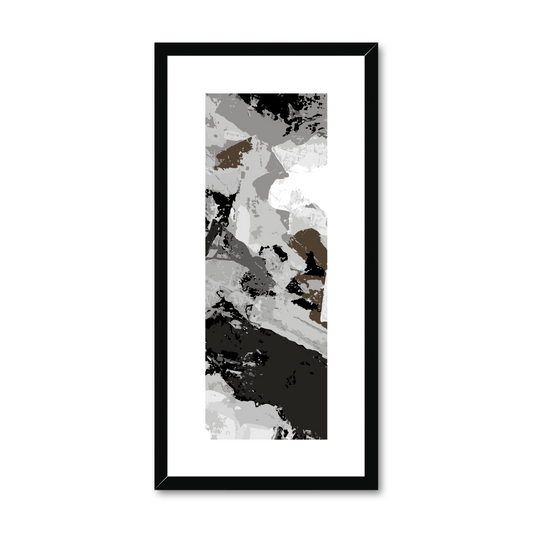 Framed Graphic Art Print, White Mat - 12x24 inches | FP-1170-7690
