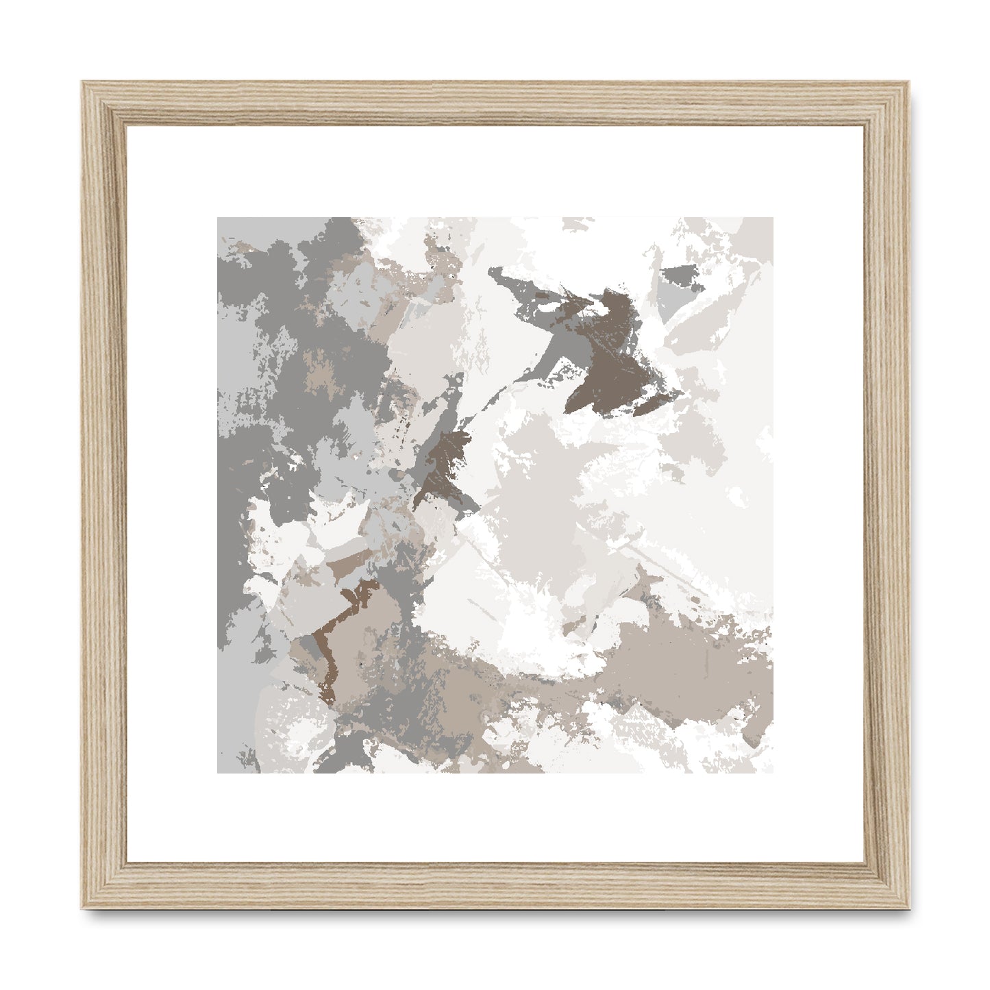 Framed Graphic Art Print, White Mat - 8x8 12x12 16x16 20x20 24x24 28x28 inches | FPS-1170-7691