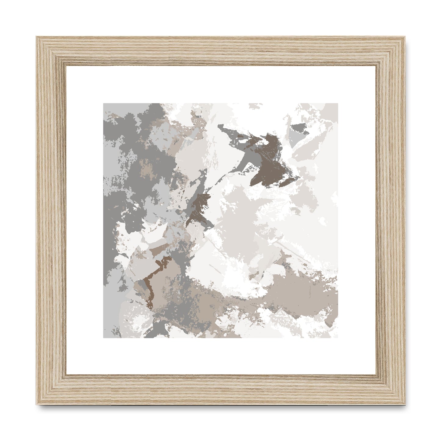 Framed Graphic Art Print, White Mat - 8x8 12x12 16x16 20x20 24x24 28x28 inches | FPS-1170-7691