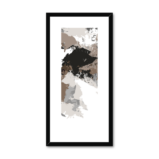 Framed Graphic Art Print, White Mat - 12x24 inches | FP-1170-7692