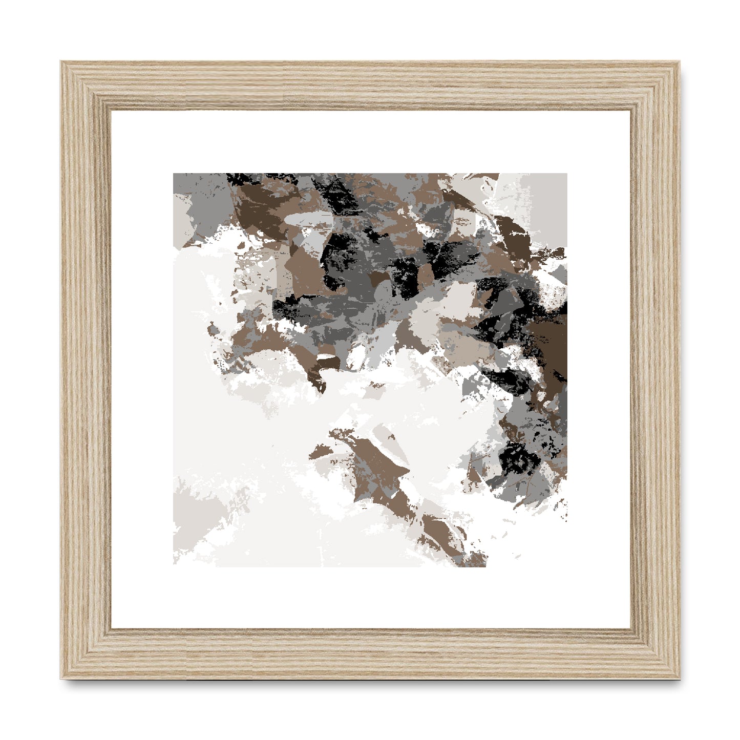 Framed Graphic Art Print, White Mat - 8x8 12x12 16x16 20x20 24x24 28x28 inches | FPS-1170-7693