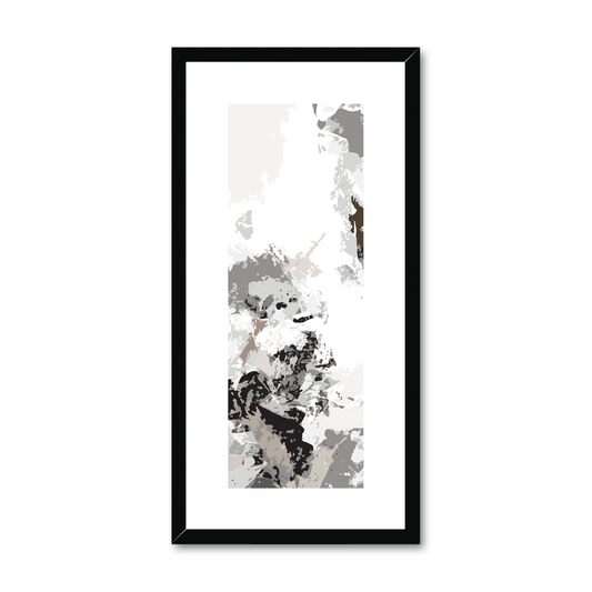 Framed Graphic Art Print, White Mat - 12x24 inches | FP-1170-7694