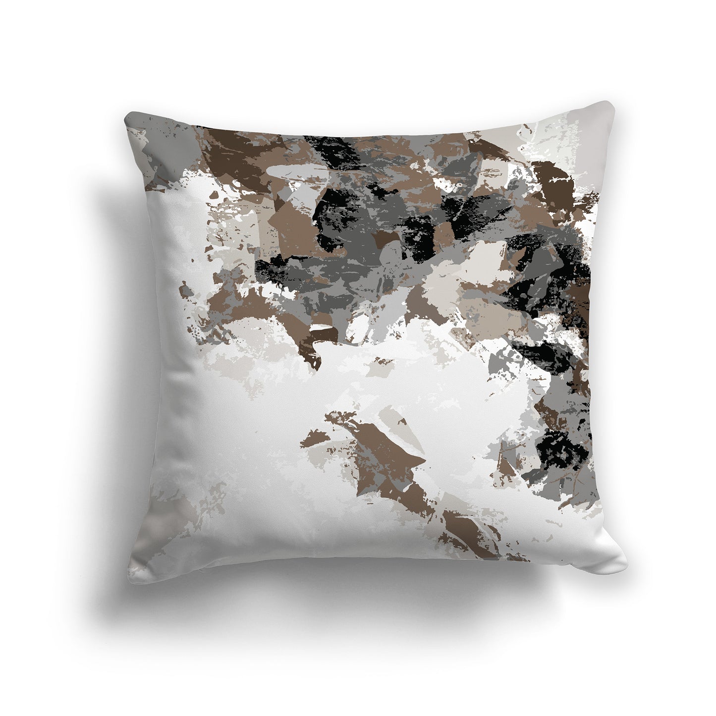 Square Throw Pillow featuring graphic art from the Castle Light Collection