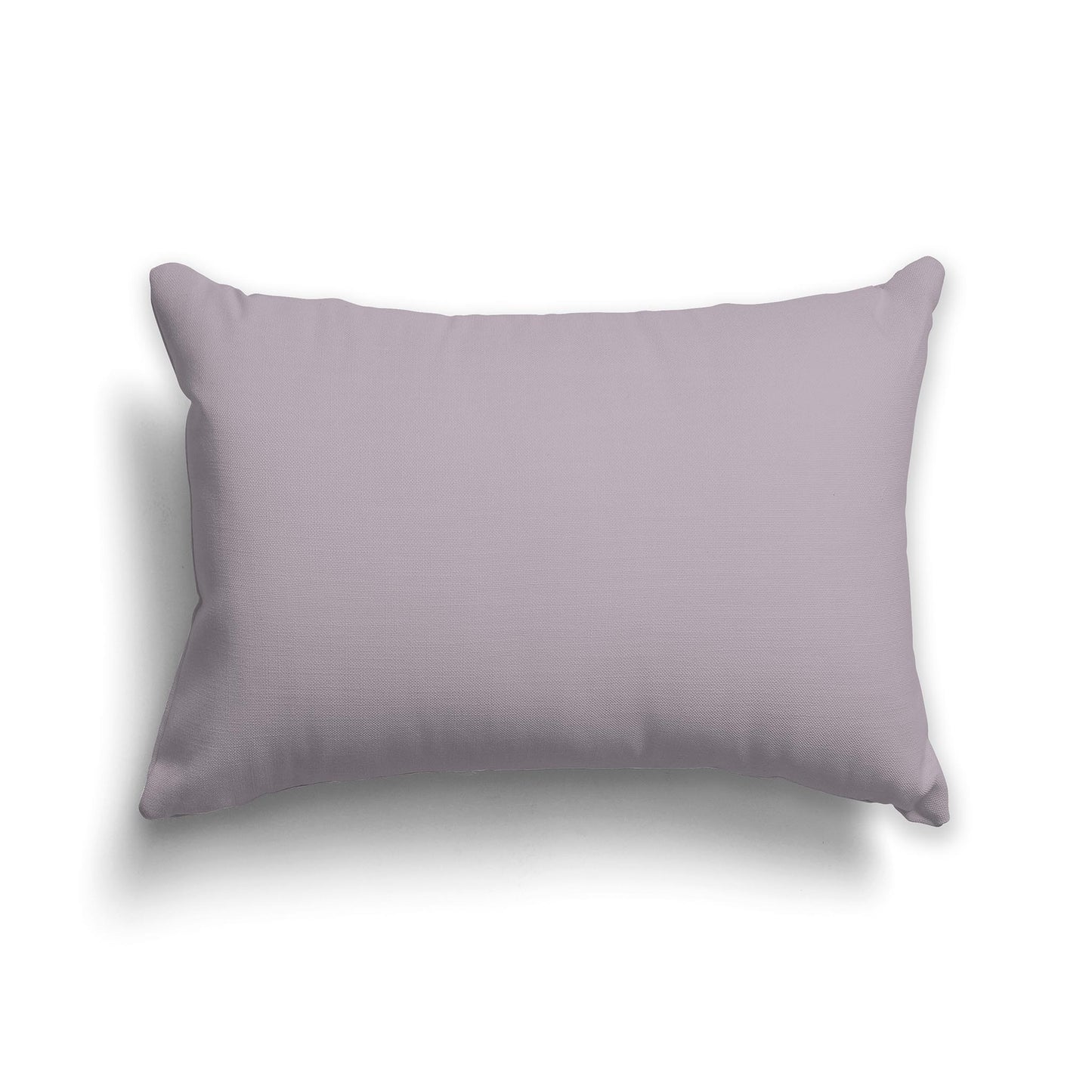 Square Throw Pillow in Solid Pale Purple