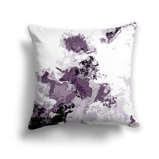 Square Throw Pillow featuring graphic art from the Blueberry Patch Collection