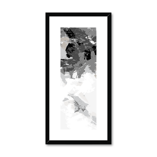 Framed Graphic Art Print, White Mat - 12x24 inches | FP-1200-7693