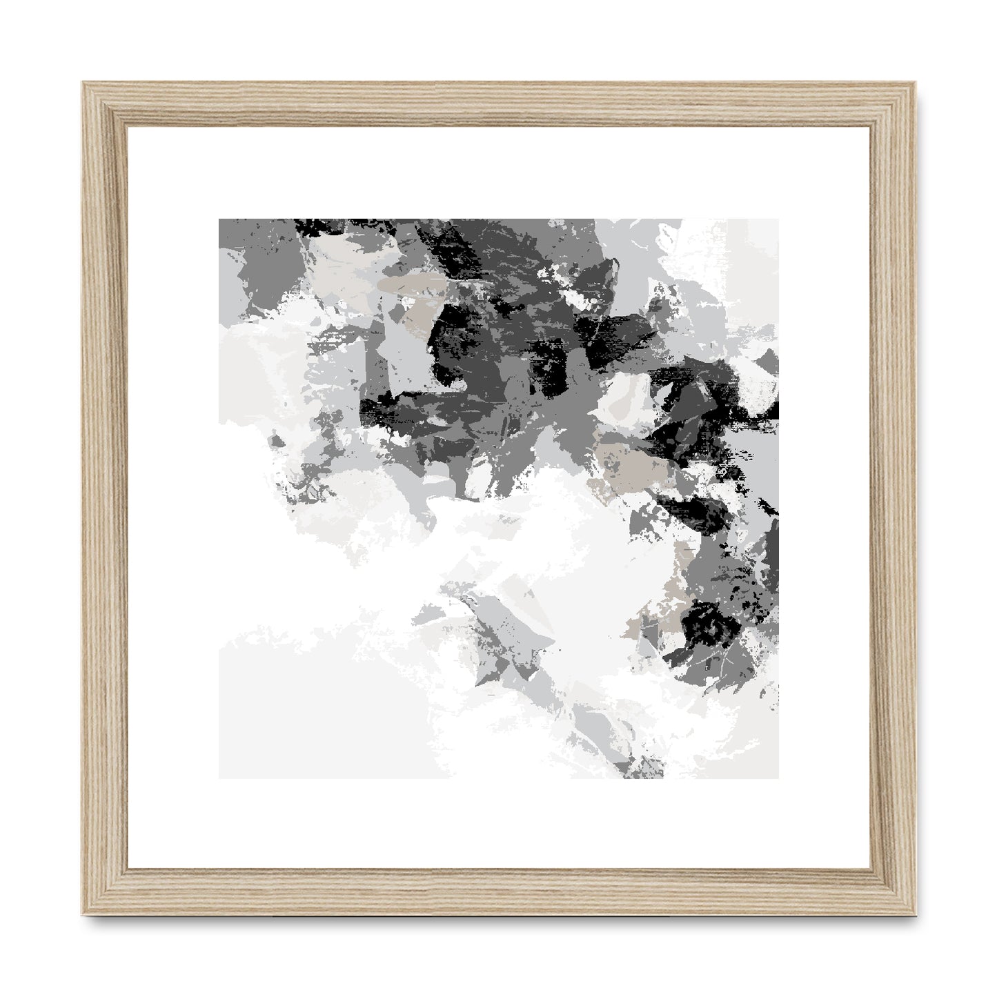 Framed Graphic Art Print, White Mat - 8x8 12x12 16x16 20x20 24x24 28x28 inches | FPS-1200-7693