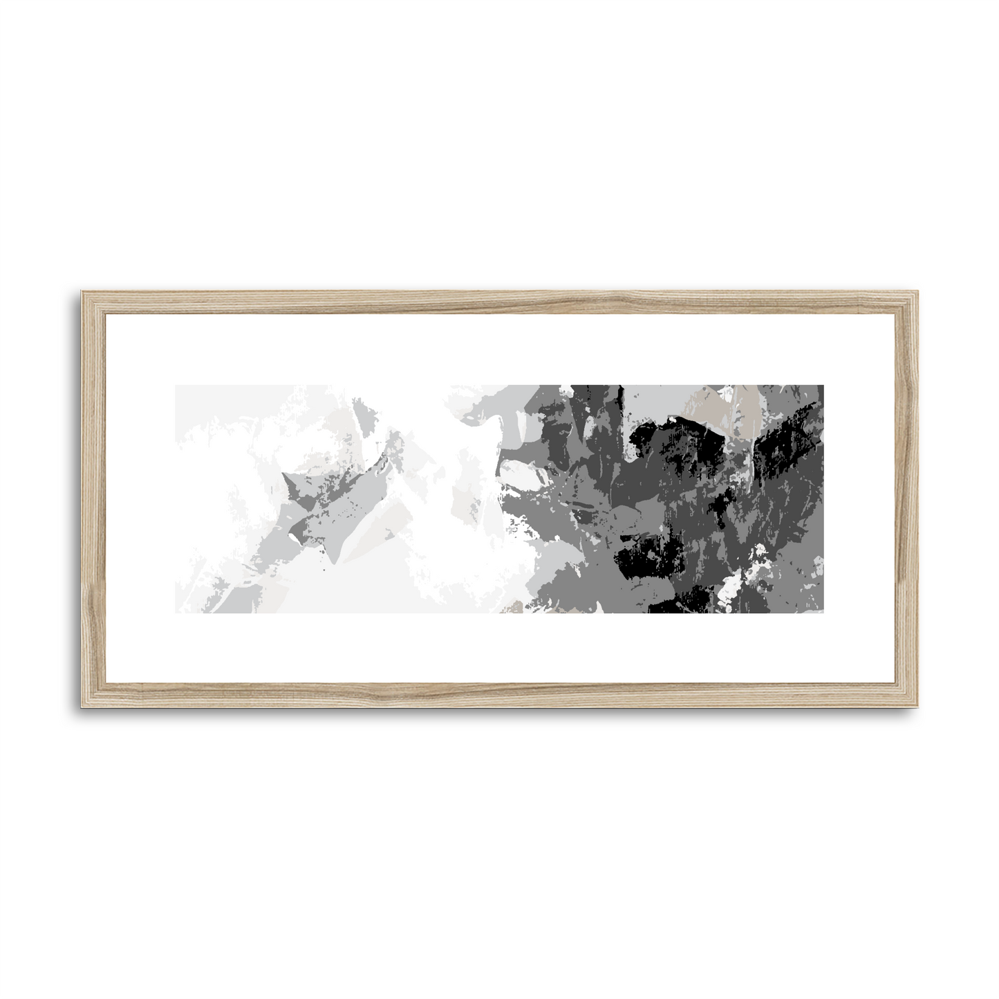 Framed Graphic Art Print, White Mat - 12x24 inches | FP-1200-7693