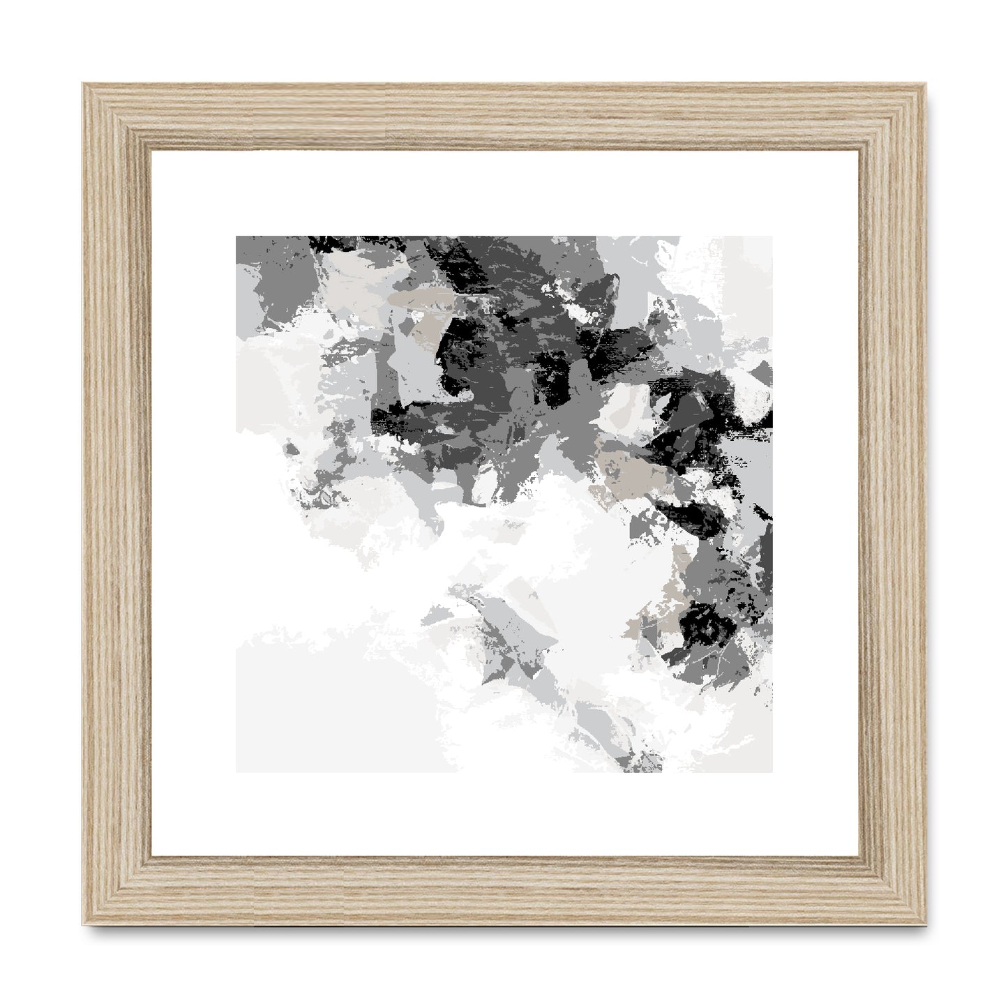 Framed Graphic Art Print, White Mat - 8x8 12x12 16x16 20x20 24x24 28x28 inches | FPS-1200-7693