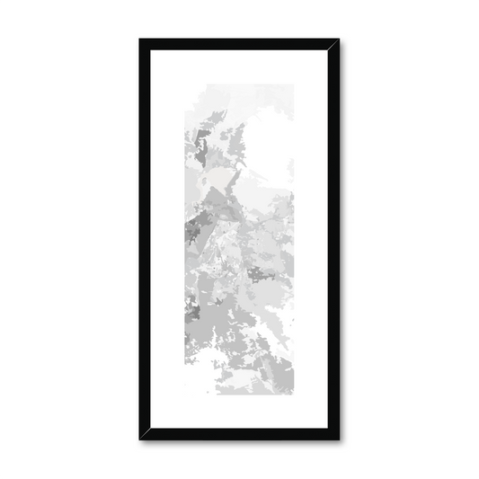 Framed Graphic Art Print, White Mat - 12x24 inches | FP-1200-7698