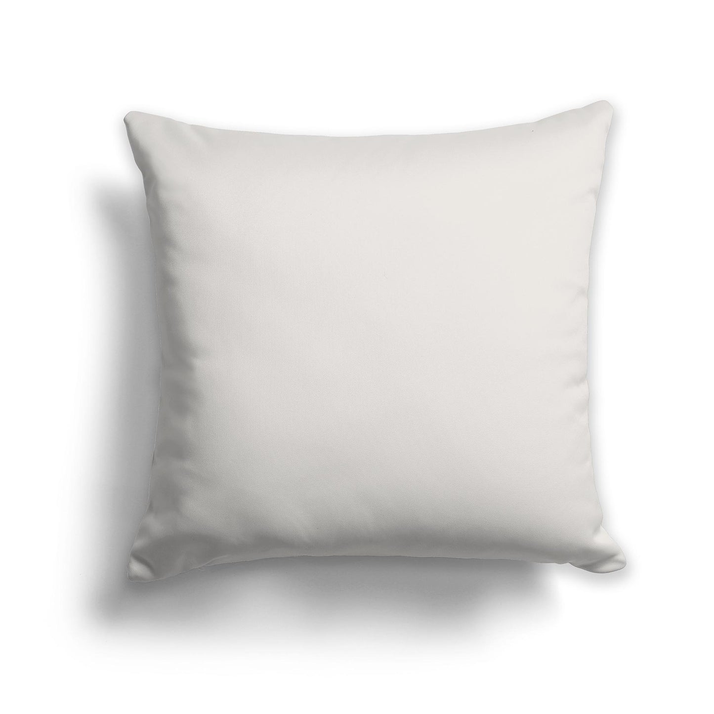 Square Throw Pillow in Solid Light Taupe