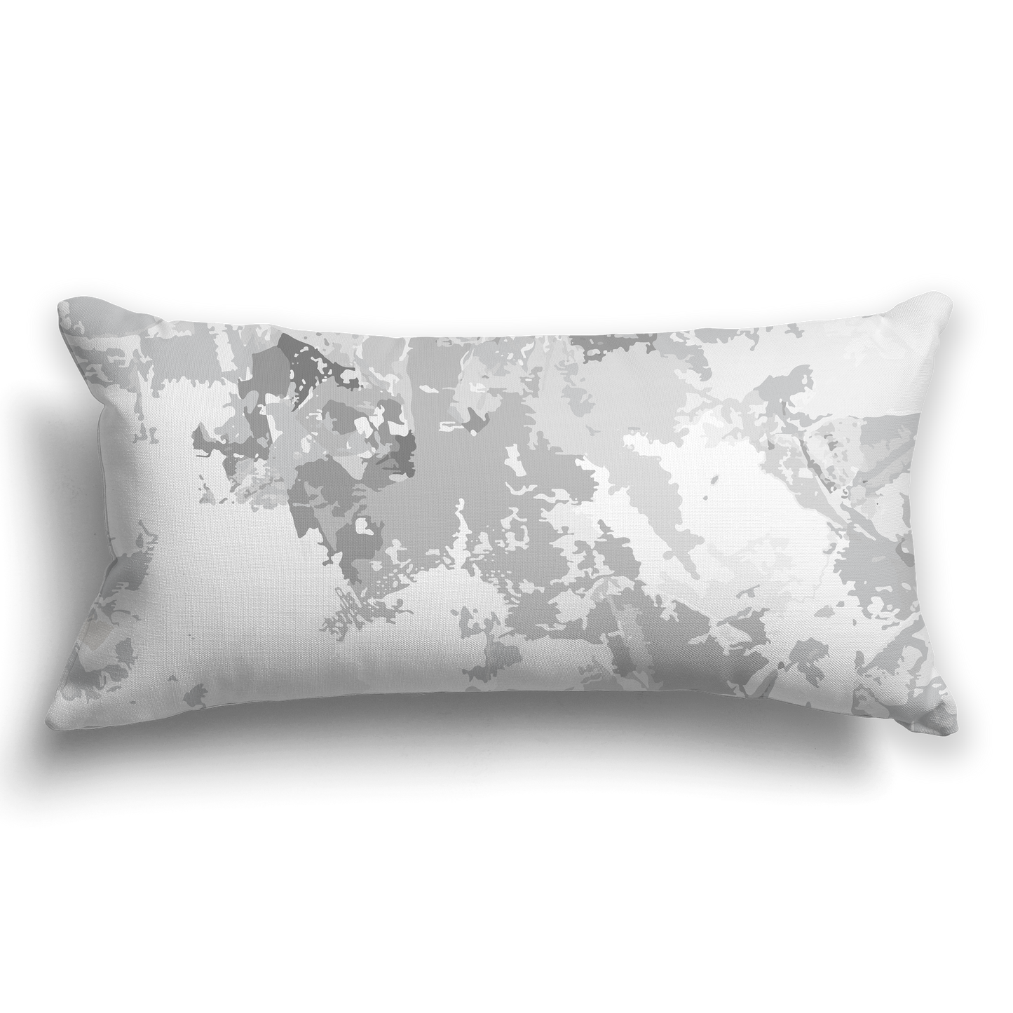 Cushion Cover with Graphic Art from the Vintage Pewter Collection, CACU-1203-698, 61 x 30 cm, 24 x 12 inches