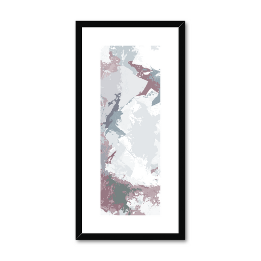 Framed Graphic Art Print, White Mat - 12x24 inches | FP-1210-7691