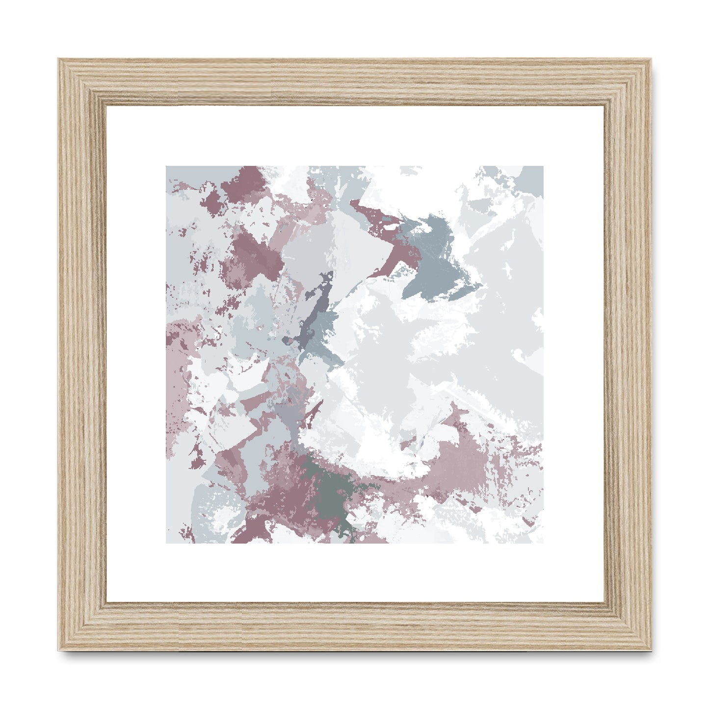 Framed Graphic Art Print, White Mat - 8x8 12x12 16x16 20x20 24x24 28x28 inches | FPS-1210-7691