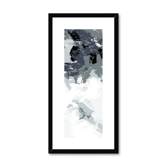 Framed Graphic Art Print, White Mat - 12x24 inches | FP-1210-7693