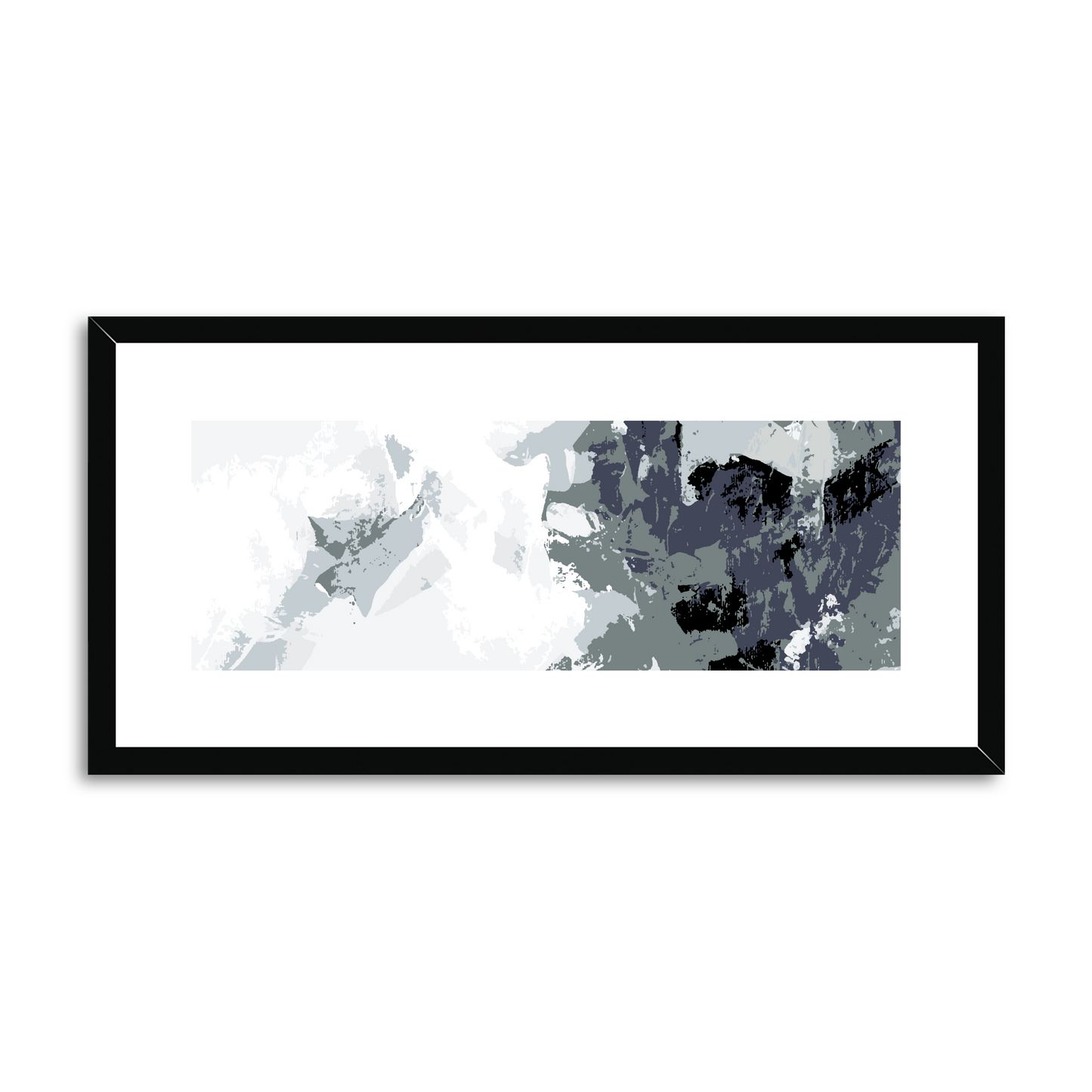 Framed Graphic Art Print, White Mat - 12x24 inches | FP-1210-7693
