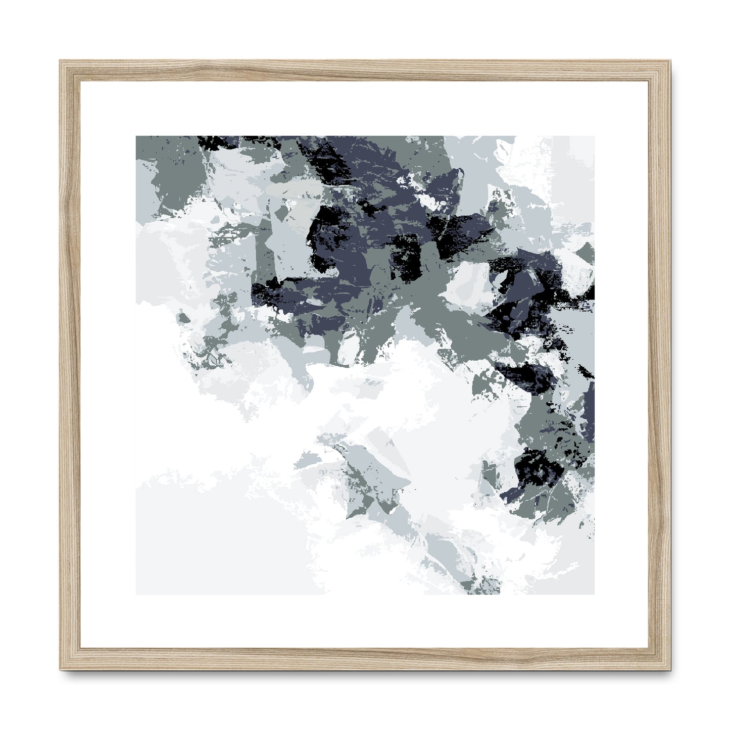 Framed Graphic Art Print, White Mat - 8x8 12x12 16x16 20x20 24x24 28x28 inches | FPS-1210-7693
