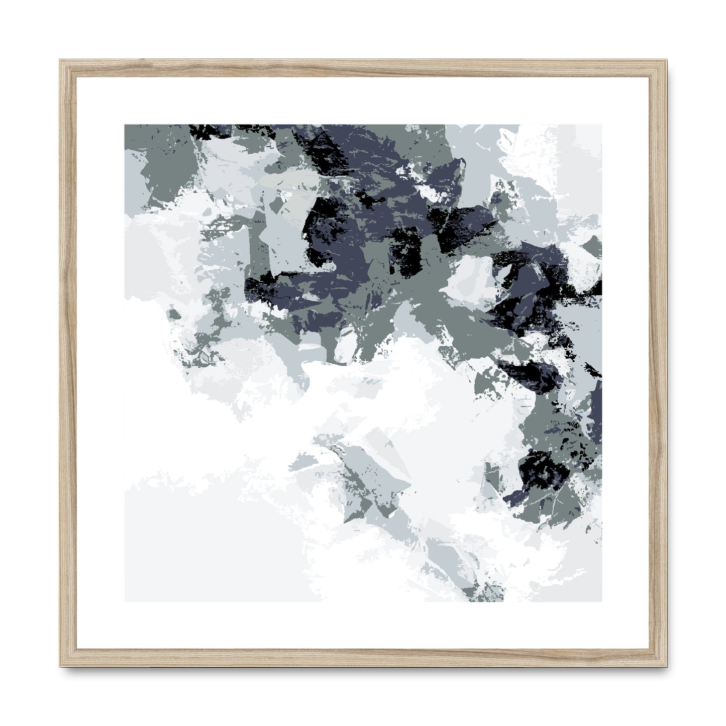 Framed Graphic Art Print, White Mat - 8x8 12x12 16x16 20x20 24x24 28x28 inches | FPS-1210-7693