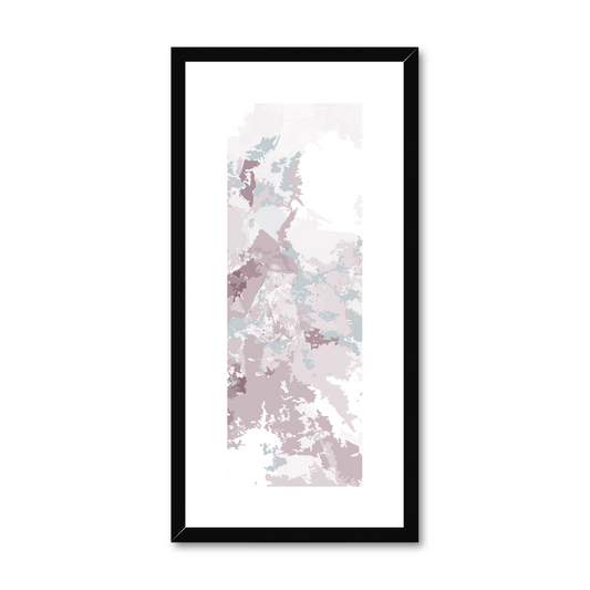 Framed Graphic Art Print, White Mat - 12x24 inches | FP-1210-7698