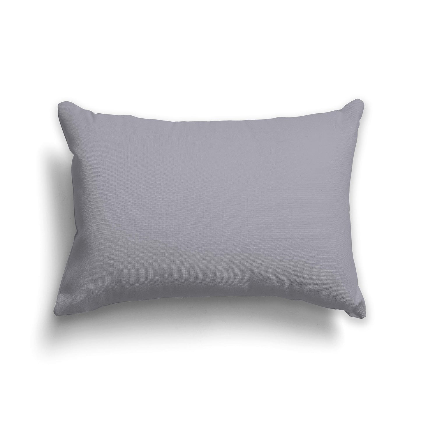 Square Throw Pillow in Solid Grey