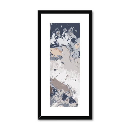 Framed Graphic Art Print, White Mat - 12x24 inches | FP-1220-7689
