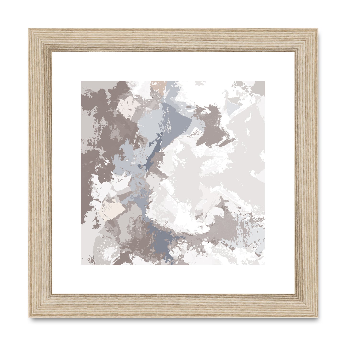 Framed Graphic Art Print, White Mat - 8x8 12x12 16x16 20x20 24x24 28x28 inches | FPS-1220-7691