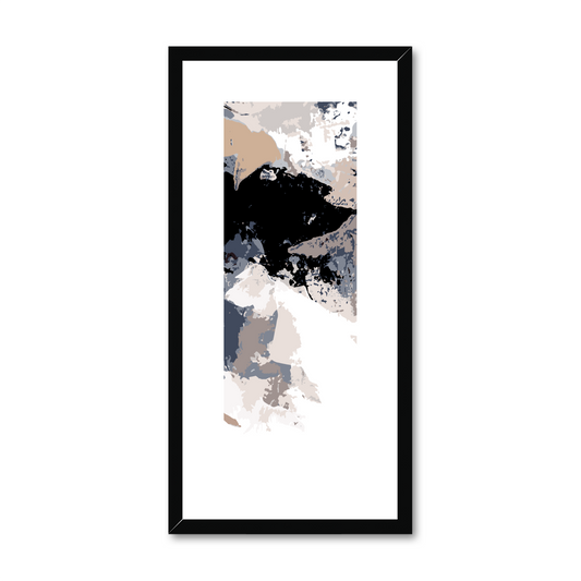 Framed Graphic Art Print, White Mat - 12x24 inches | FP-1220-7692