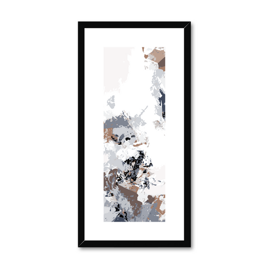 Framed Graphic Art Print, White Mat - 12x24 inches | FP-1220-7694