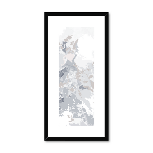 Framed Graphic Art Print, White Mat - 12x24 inches | FP-1220-7698