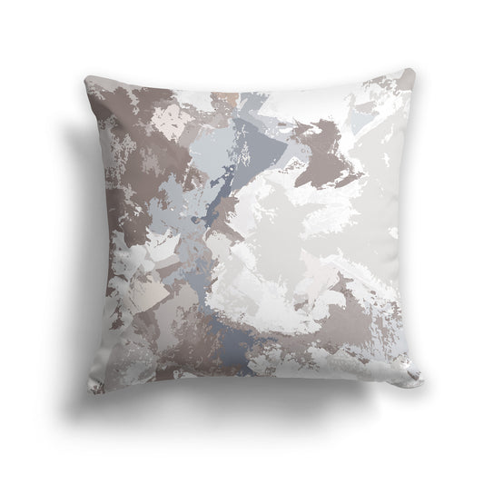 Square Throw Pillow featuring graphic art from the Caramel Candy Collection